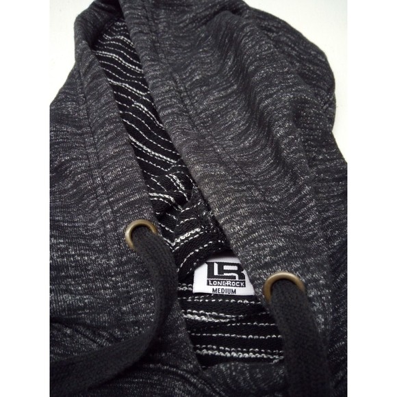 Lone Rock Clothing Men’s Size M Black Hoodie Hooded Sweatshirt Outer Banks NC - Picture 4 of 4